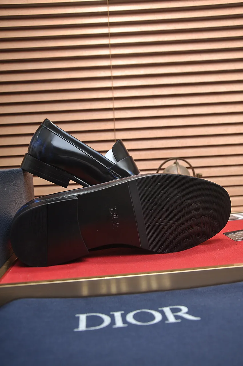 Men's shoes 💰580💶[Dior] (water-dyed cowhide lining) Dior original 1:1 high-quality factory, imported original materials, imported raw cowhide, water-dyed cowhide lining, original TPU outsole, code number: 39-44 (45 customized)